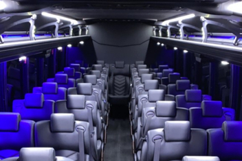 Cheyenne Charter Bus Interior