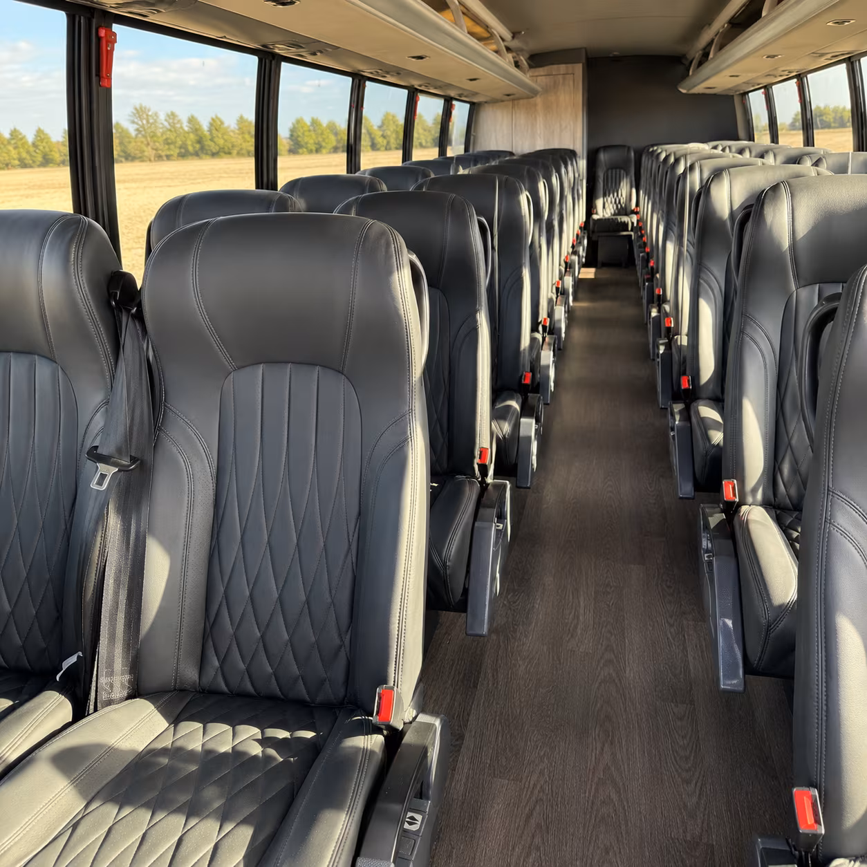 cheyenne wedding transportation onboard seating